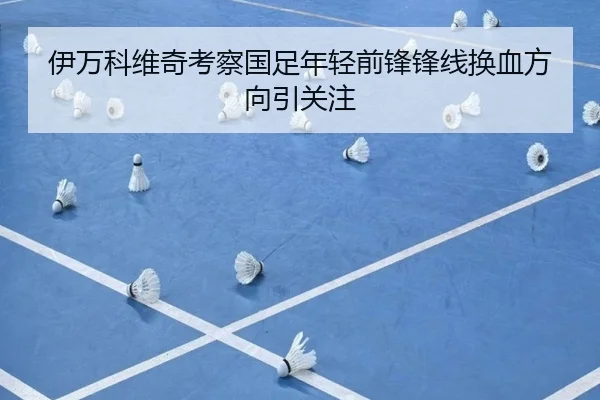 伊万科维奇考察国足年轻前锋锋线换血方向引关注